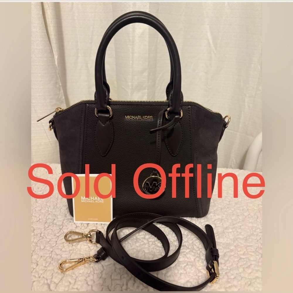 Michael Kors Sienna Satchel in Chocolate